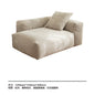 Nordic Wabi-Sabi Style Straight Corduroy Sofa Light Luxury Combination Small Apartment Homestay Free Module Multiple Tofu Blocks
